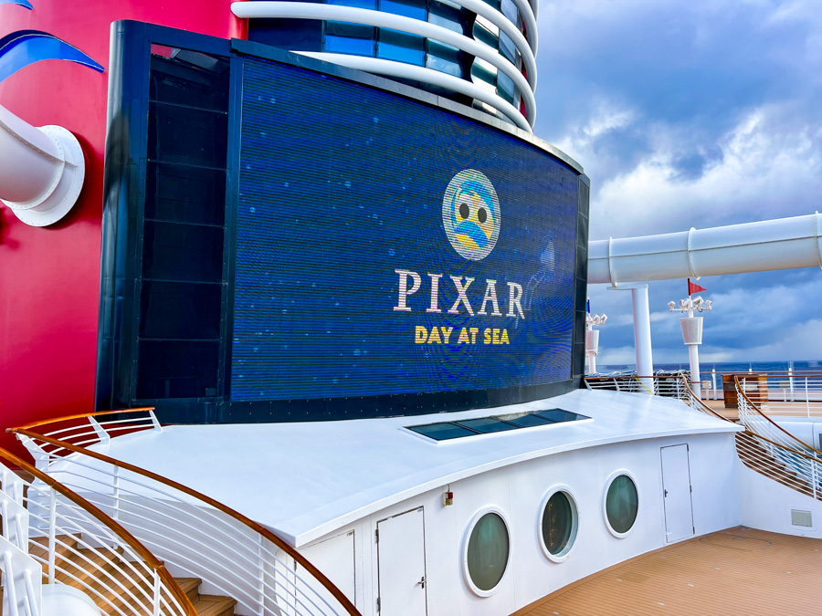 Pixar Day at Sea Disney Cruise Line Fantasy Ship