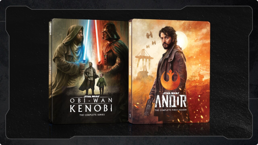 Obi-Wan Kenobi Andor Blu-Ray DVD