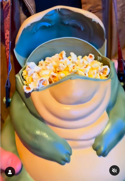 Jabba the Hutt Popcorn Bucket