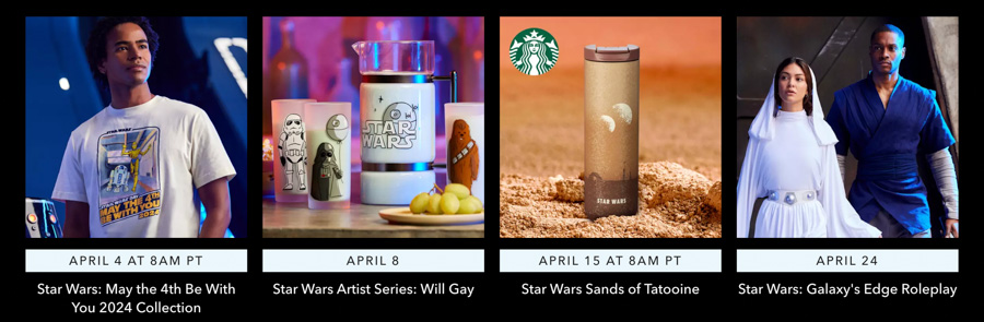 Secret May the 4th Merchandise Star Wars Disney Store Website Collections