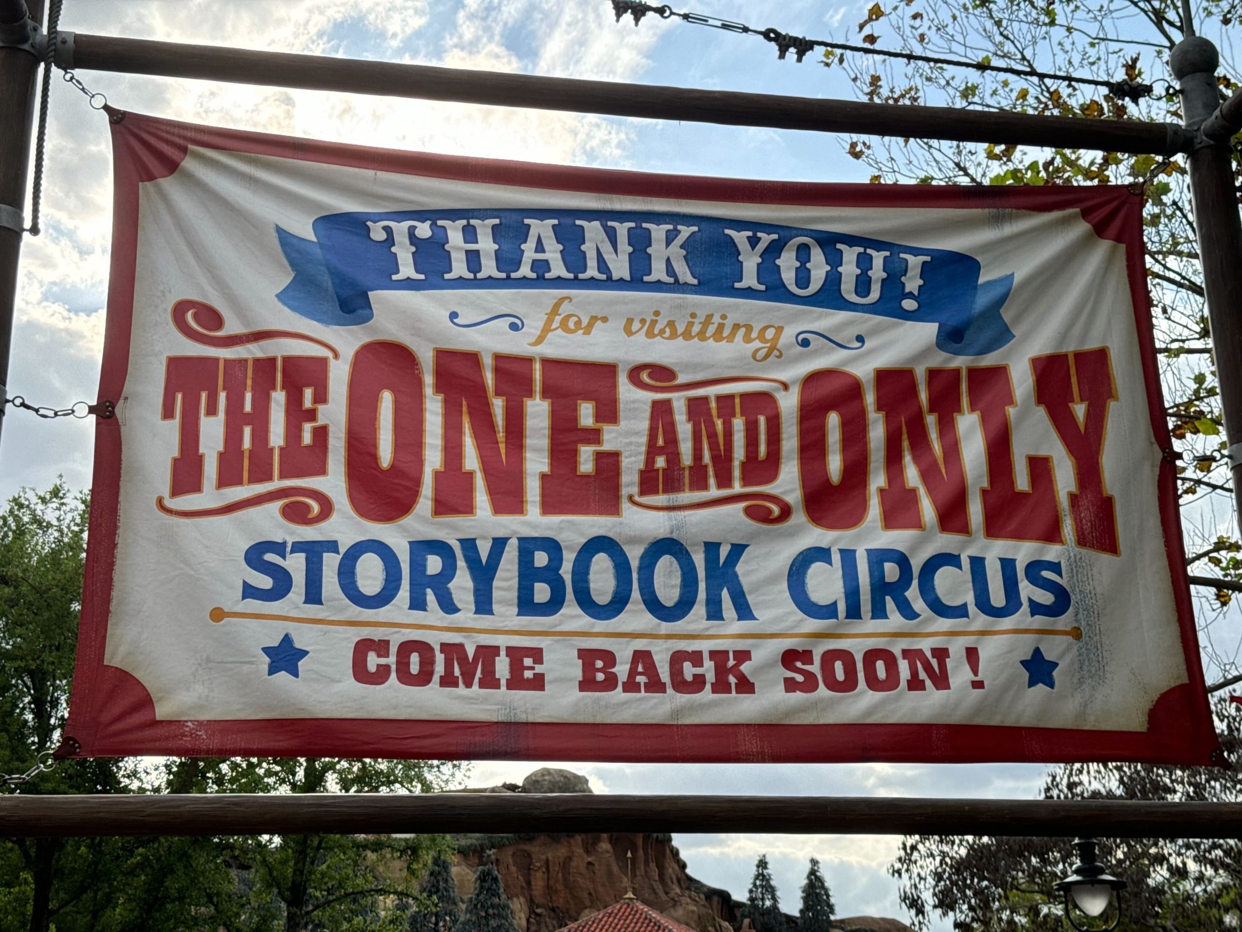 Storybook Circus Signs