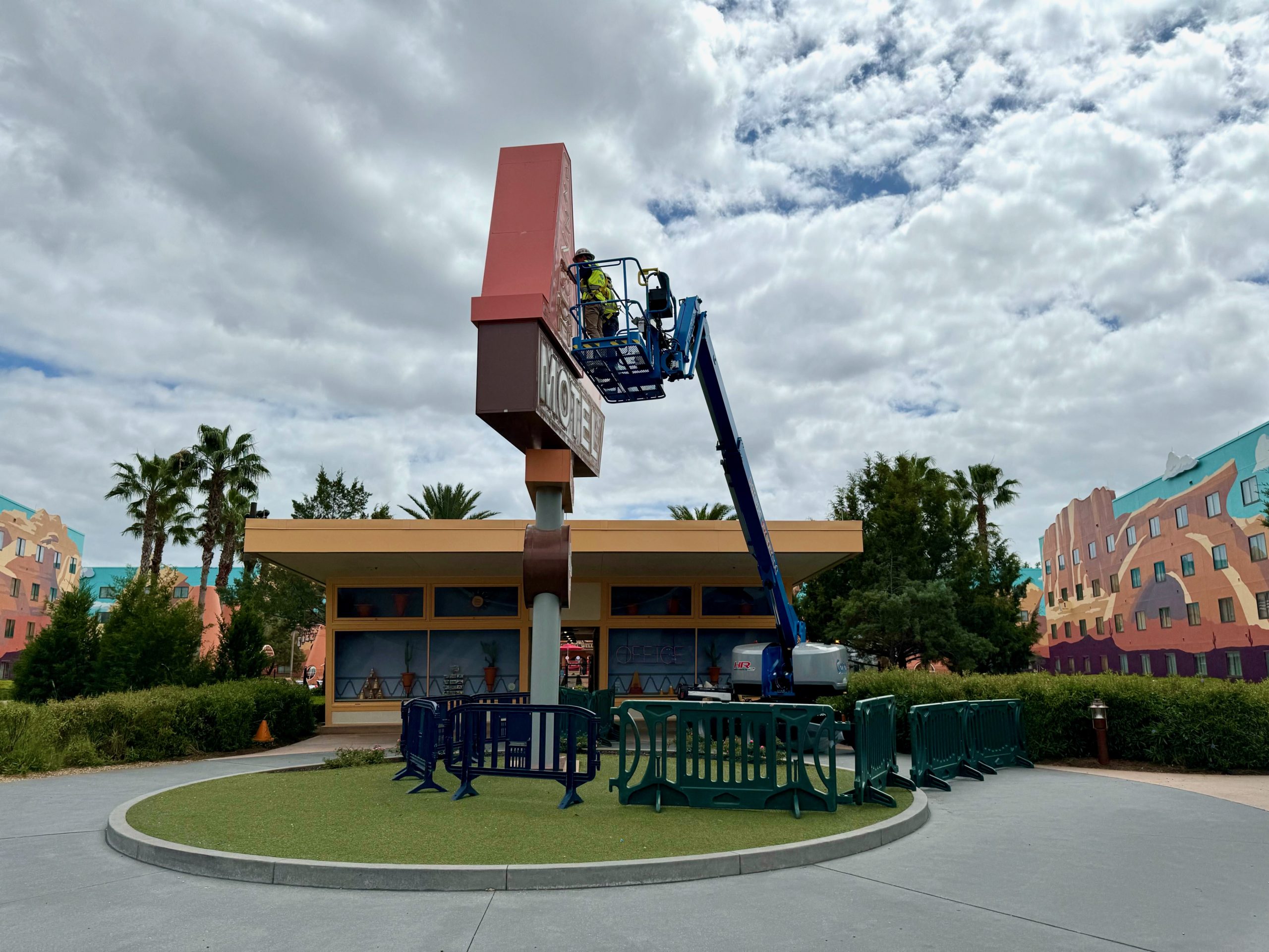 Cozy Cone Motel Refurbishment at Disney's Art of Animation Resort