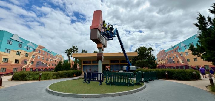 Cozy Cone Motel Refurbishment at Disney's Art of Animation Resort