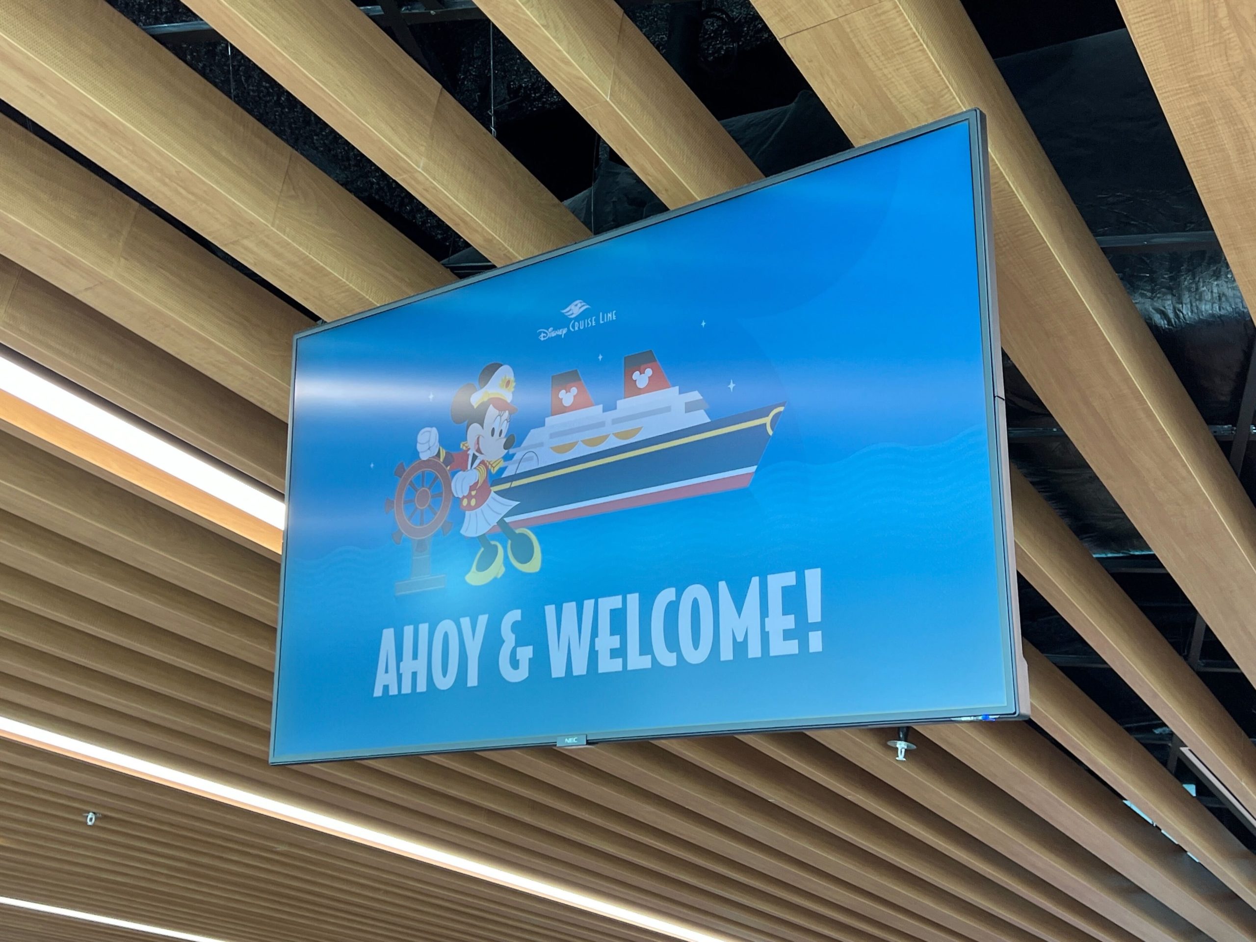 Disney Cruise Line Embarkation