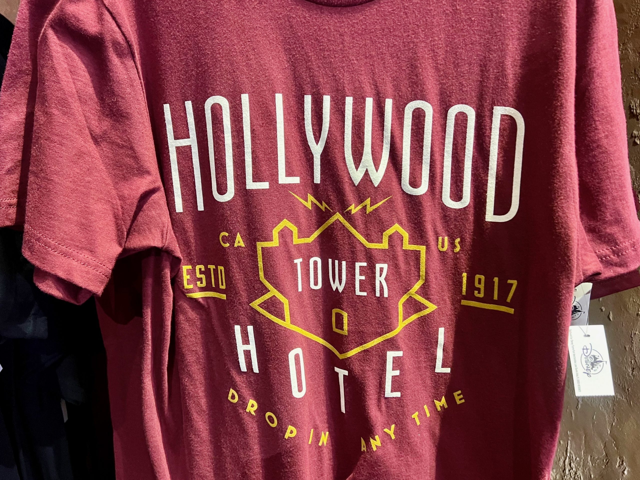 Hollywood Tower Hotel Tee Tower of Terror Merchandise