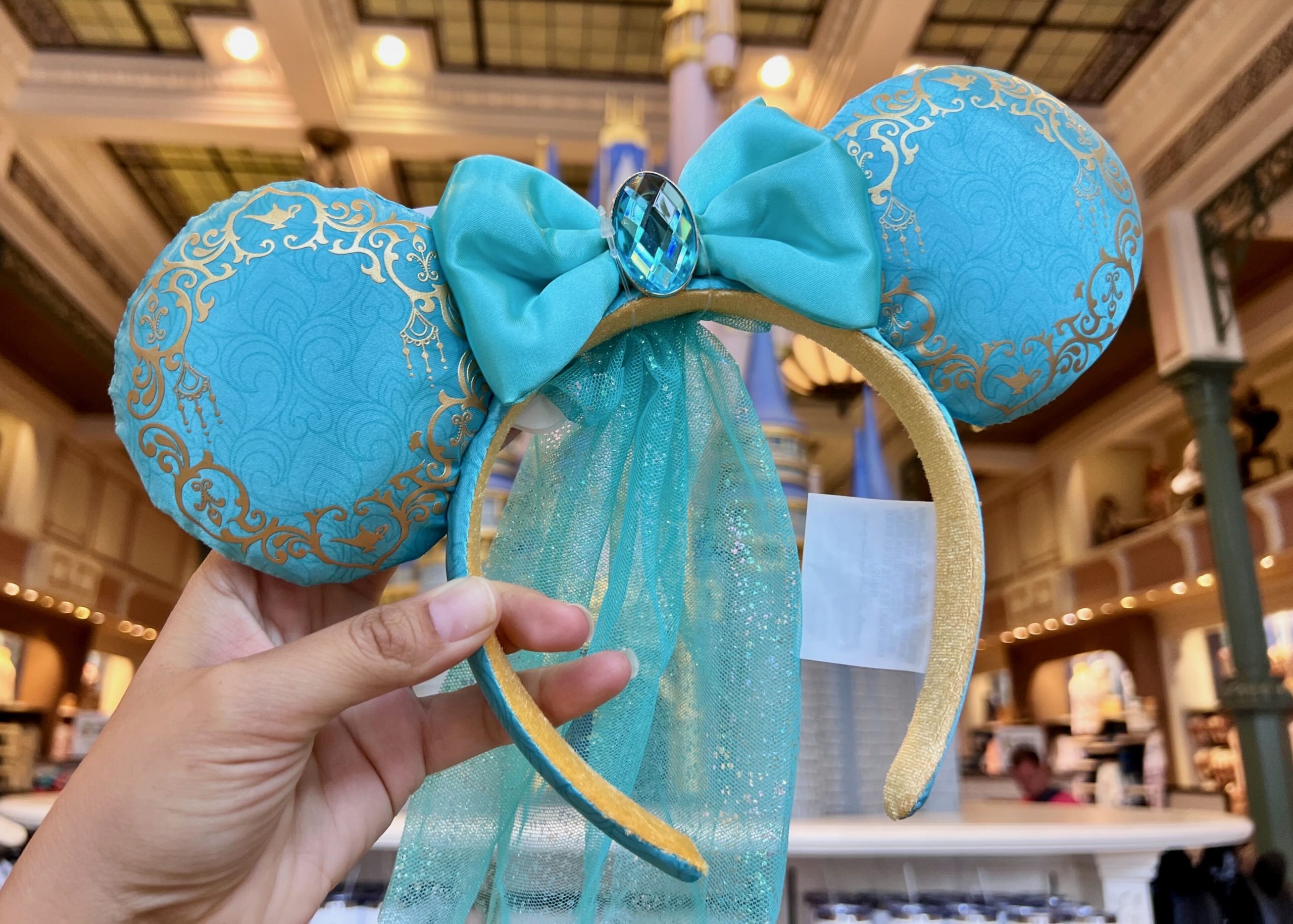Princess Jasmine Minnie Ears Characters and Attractions