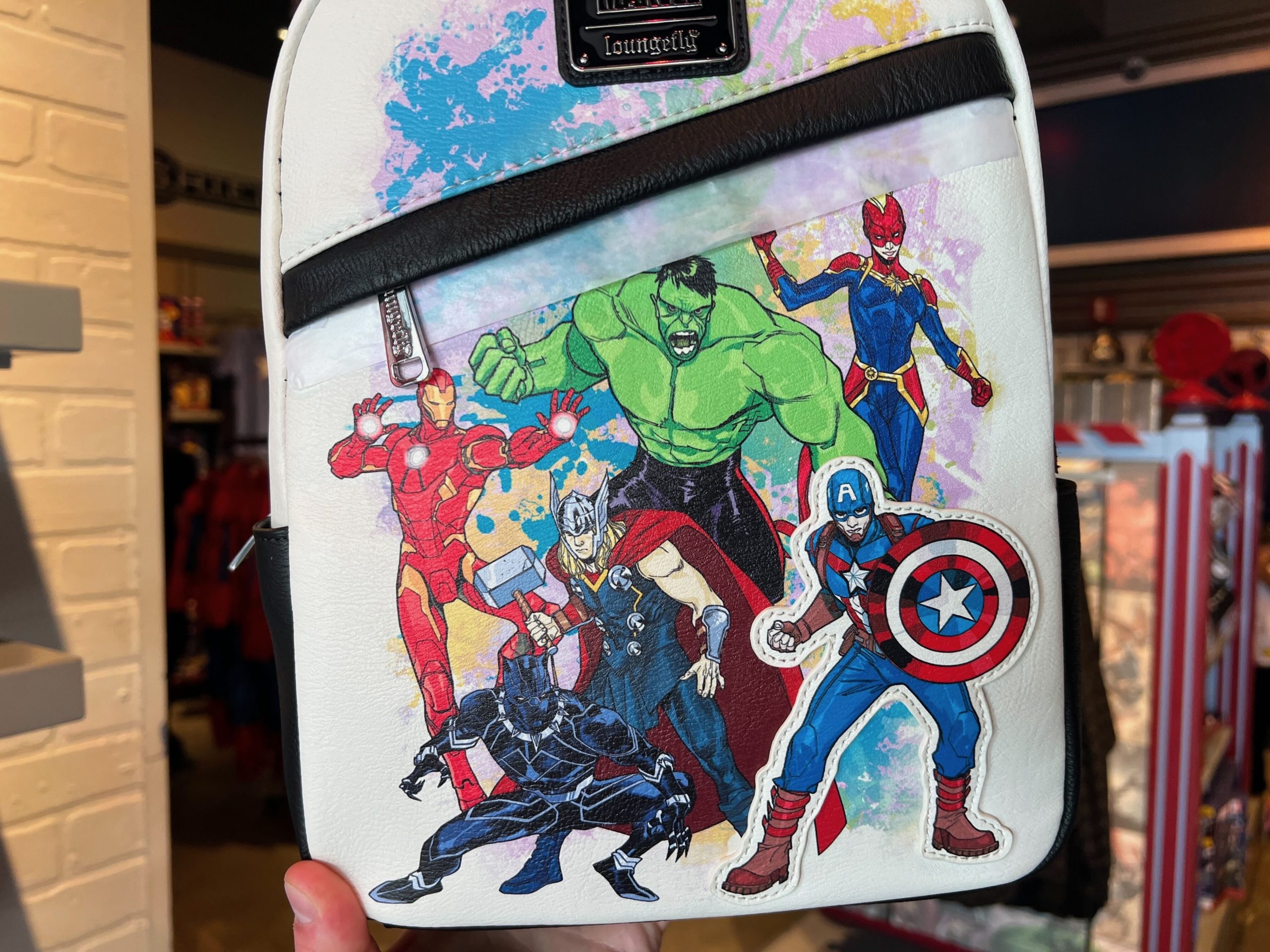 Marvel Loungefly in Disney Springs Superheroes