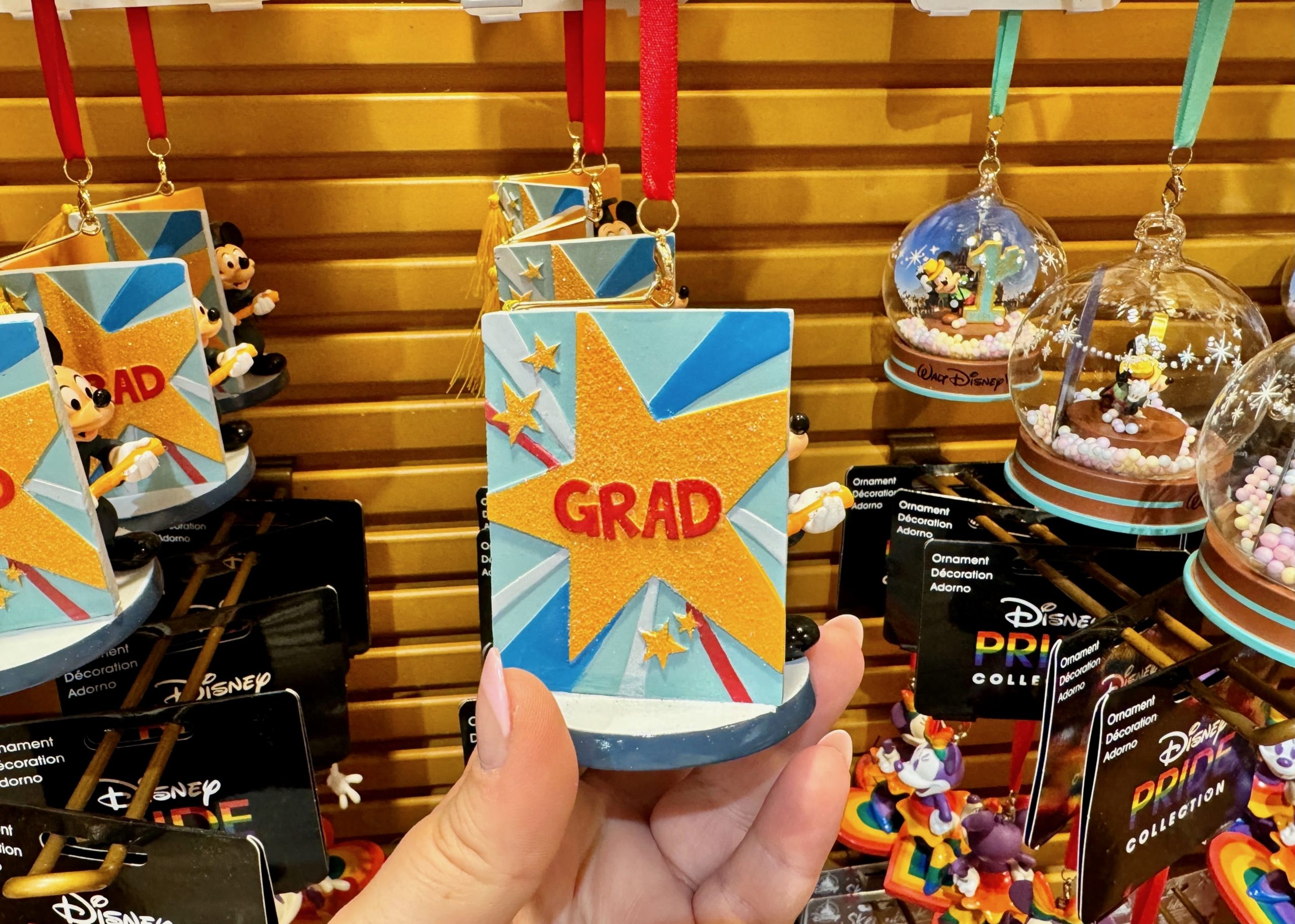 Mickey Grad Ornament
