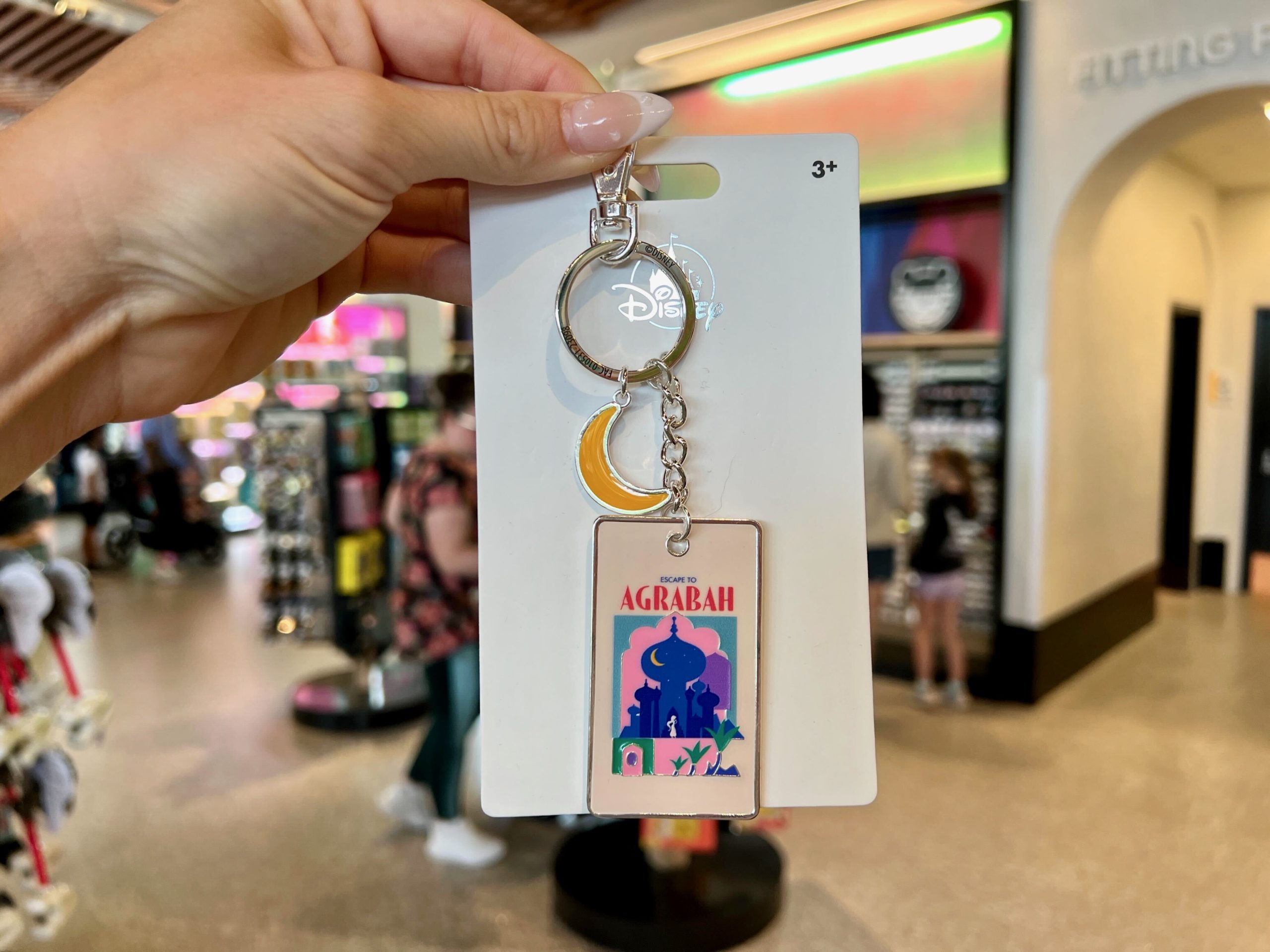 Princess City Keychains at Creations Shop in Disney Springs