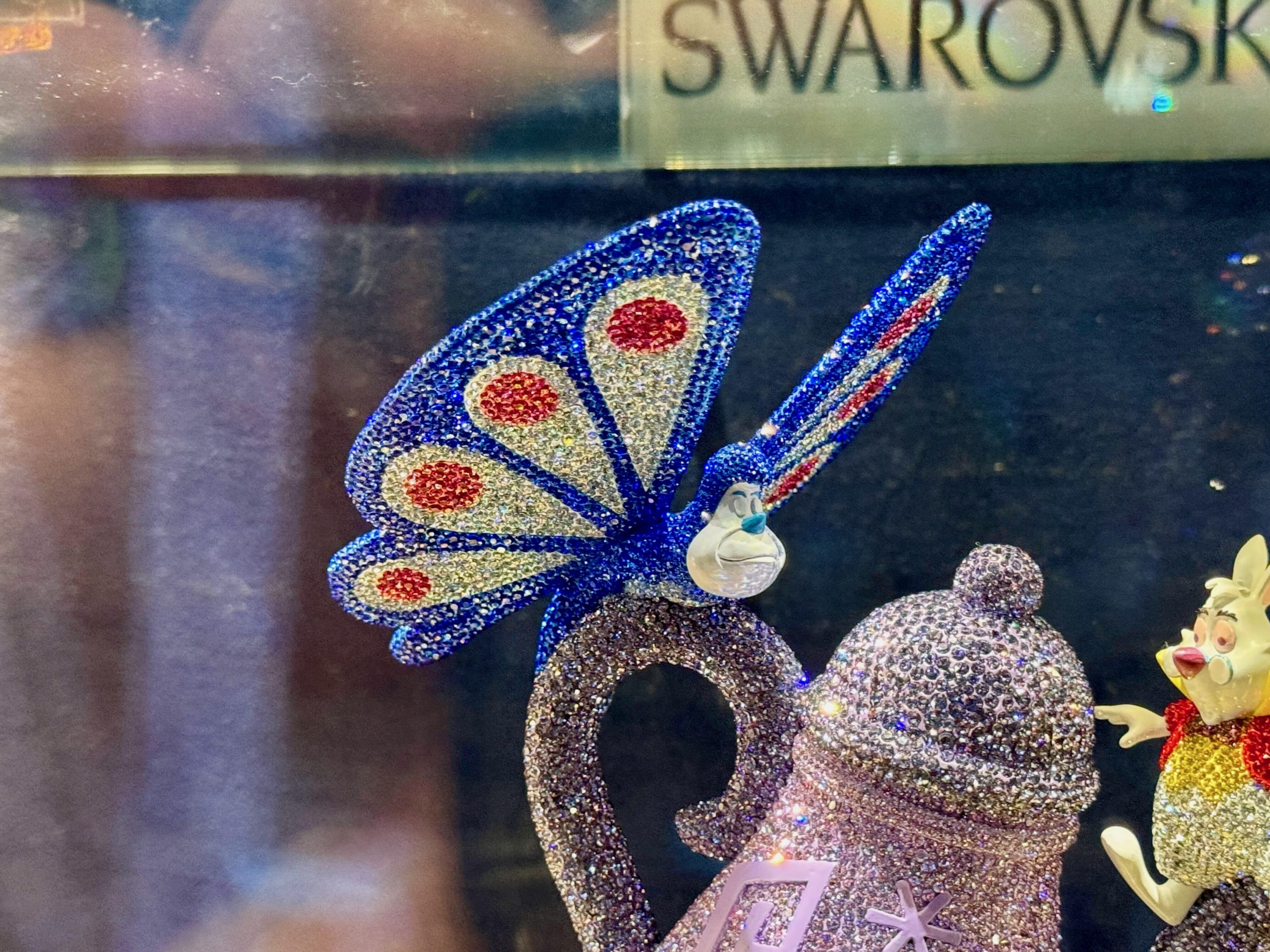 Alice in Wonderland Swarovski Figurine in Magic Kingdom