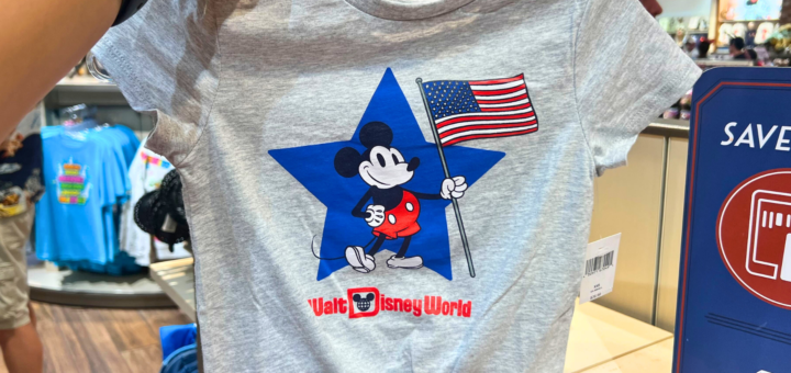 Mickey Flag Shirt