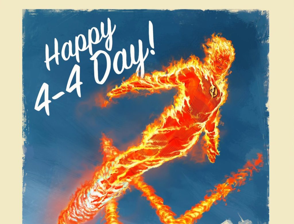 The Fantastic Four Human Torch Poster