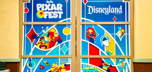 Pixar Fest Decor Disneyland