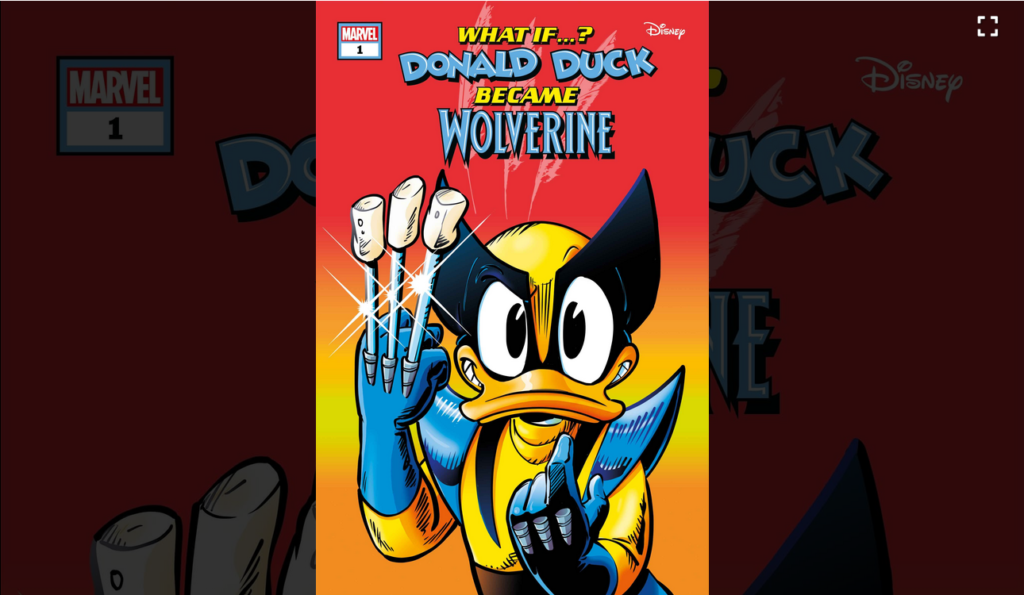 Donald Duck Wolverine