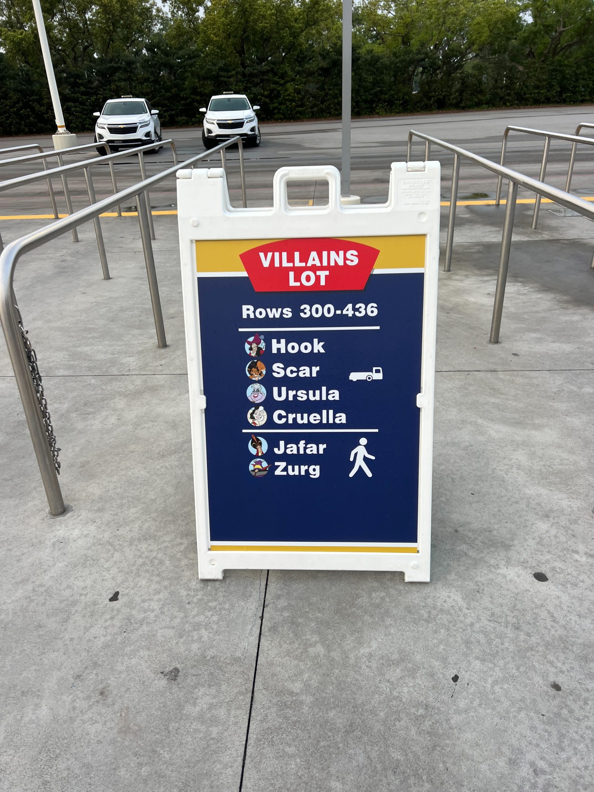 TTC parking lot signage