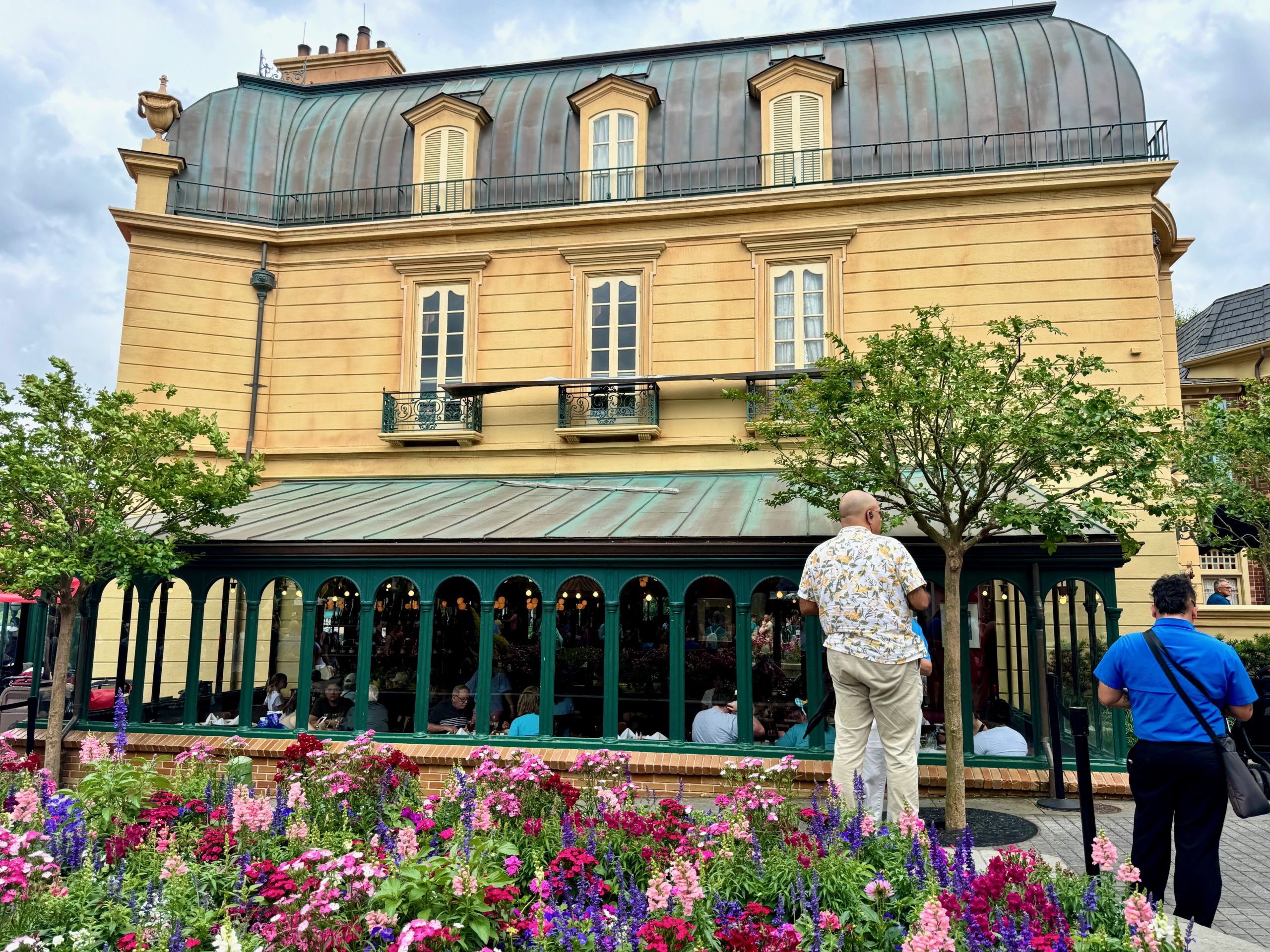 France Pavilion Sustains Damage Amid High Winds in EPCOT