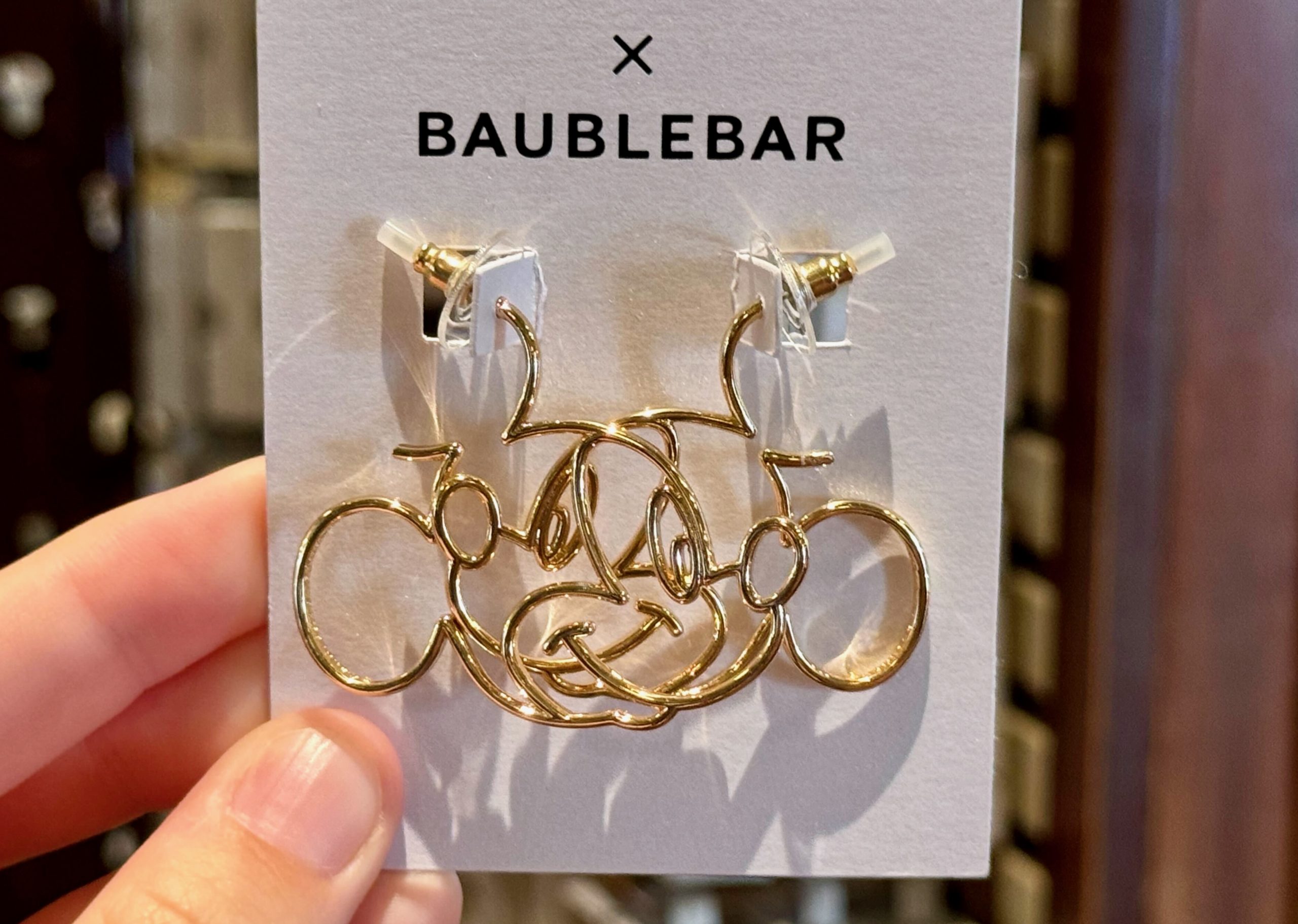 NEW BaubleBar Earrings Showcase Classic Disney Style in Magic Kingdom ...