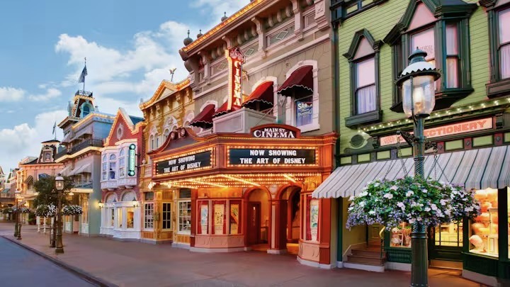 Main Street Cinema Magic Kingdom