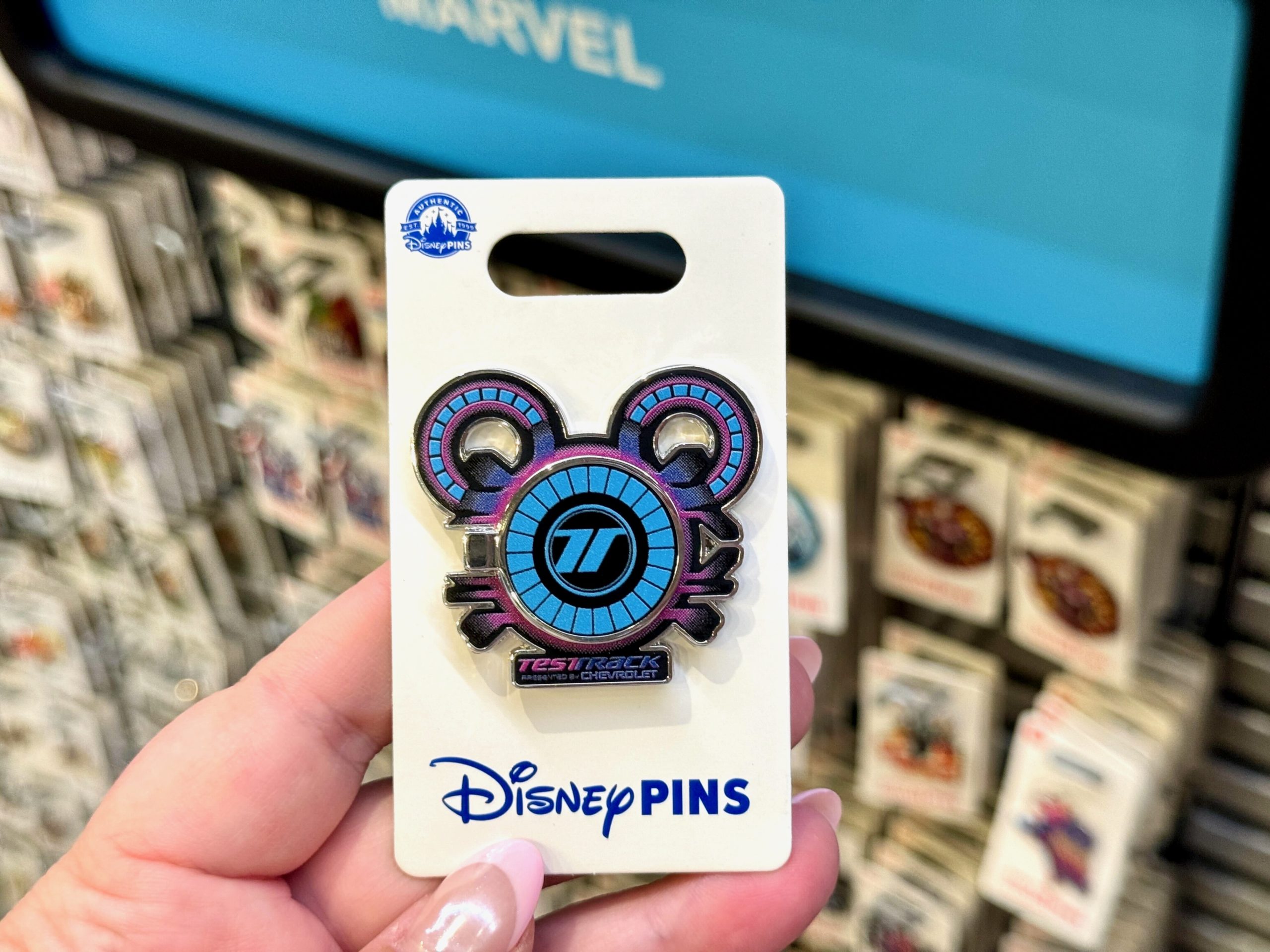 Trading Pins in EPCOT