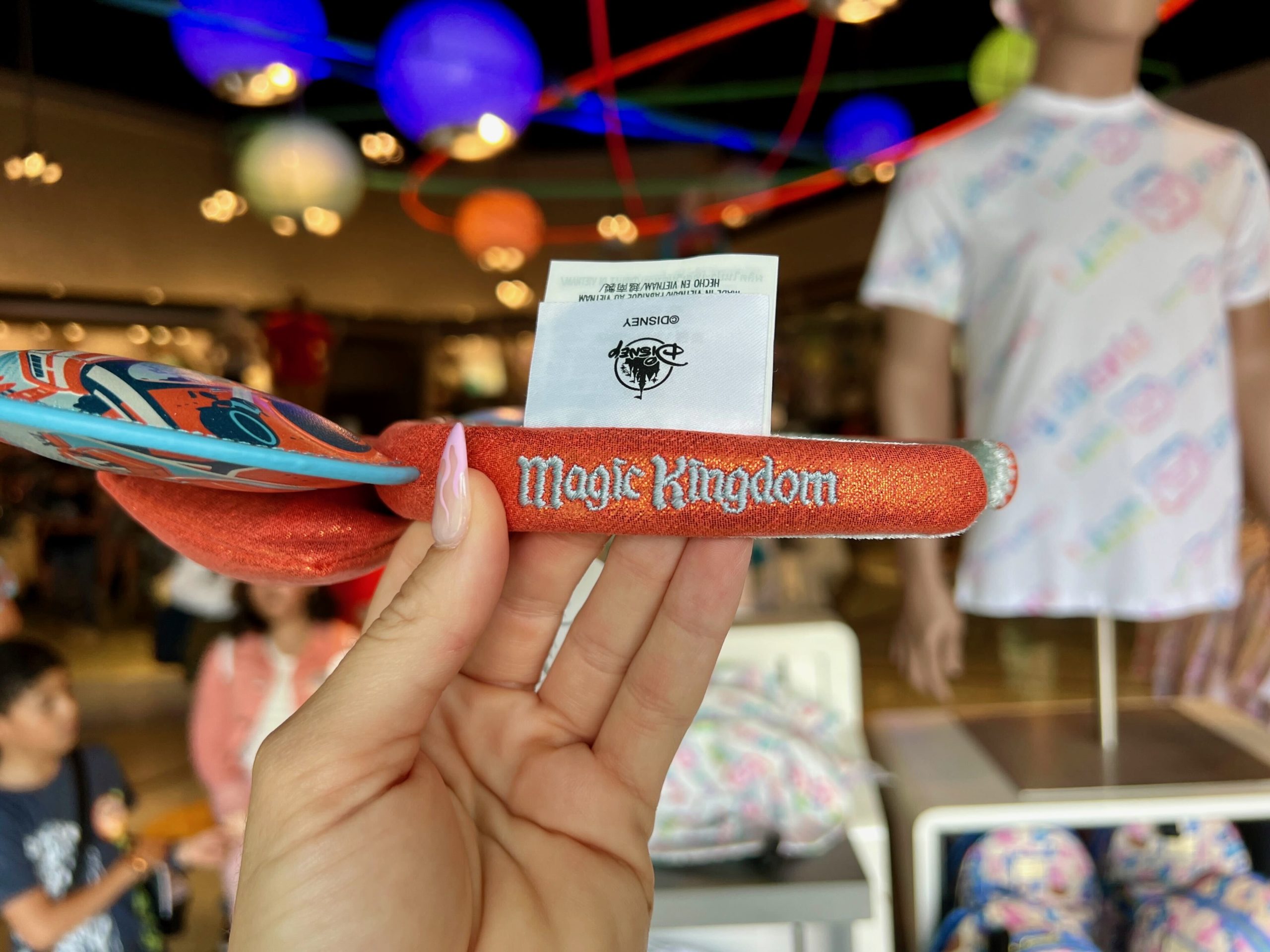 Tomorrowland Minnie Ears at Star Traders in Magic Kingdom