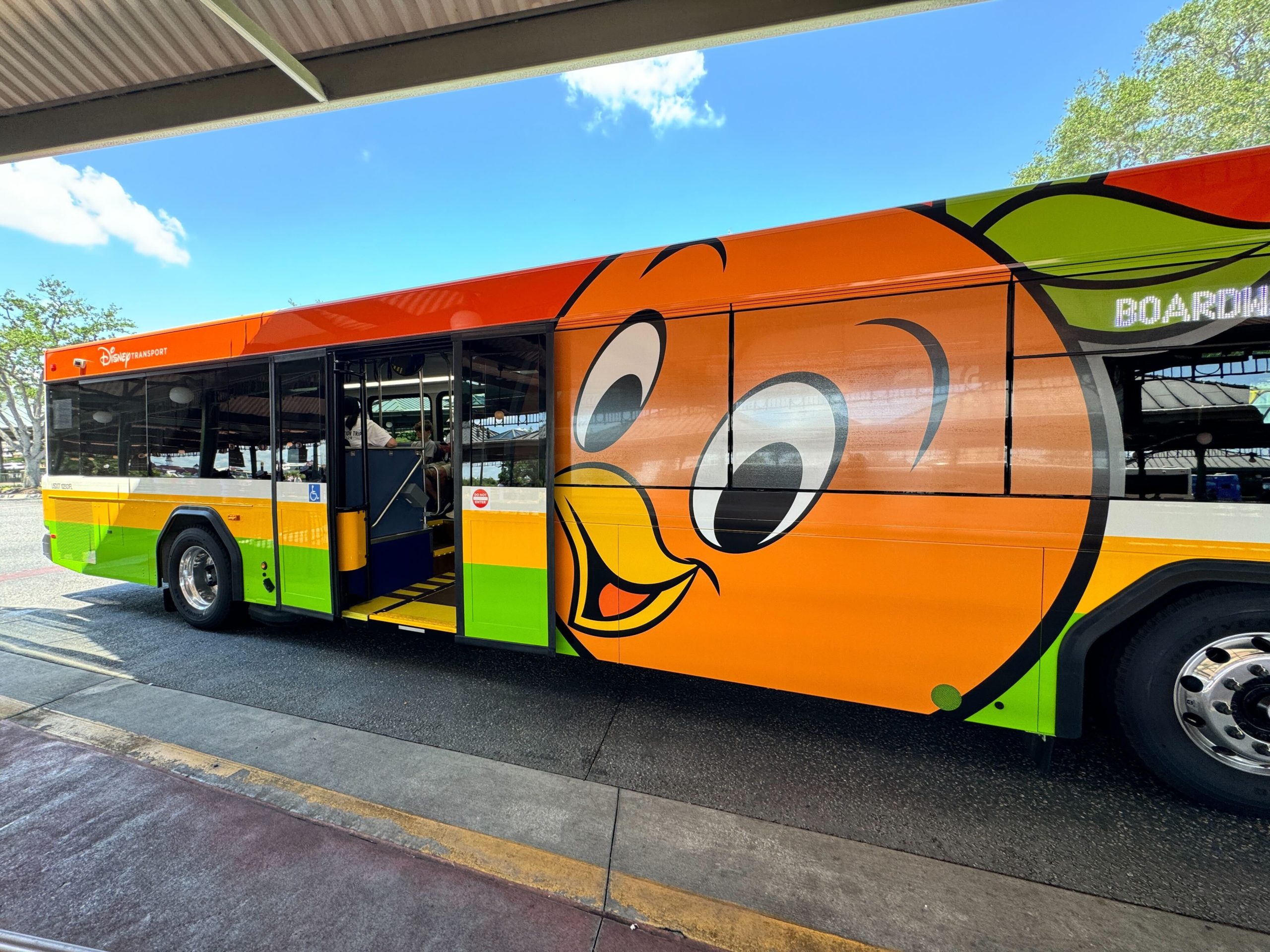Orange Bird Bus