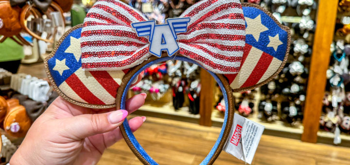 Captain America Minnie Ears