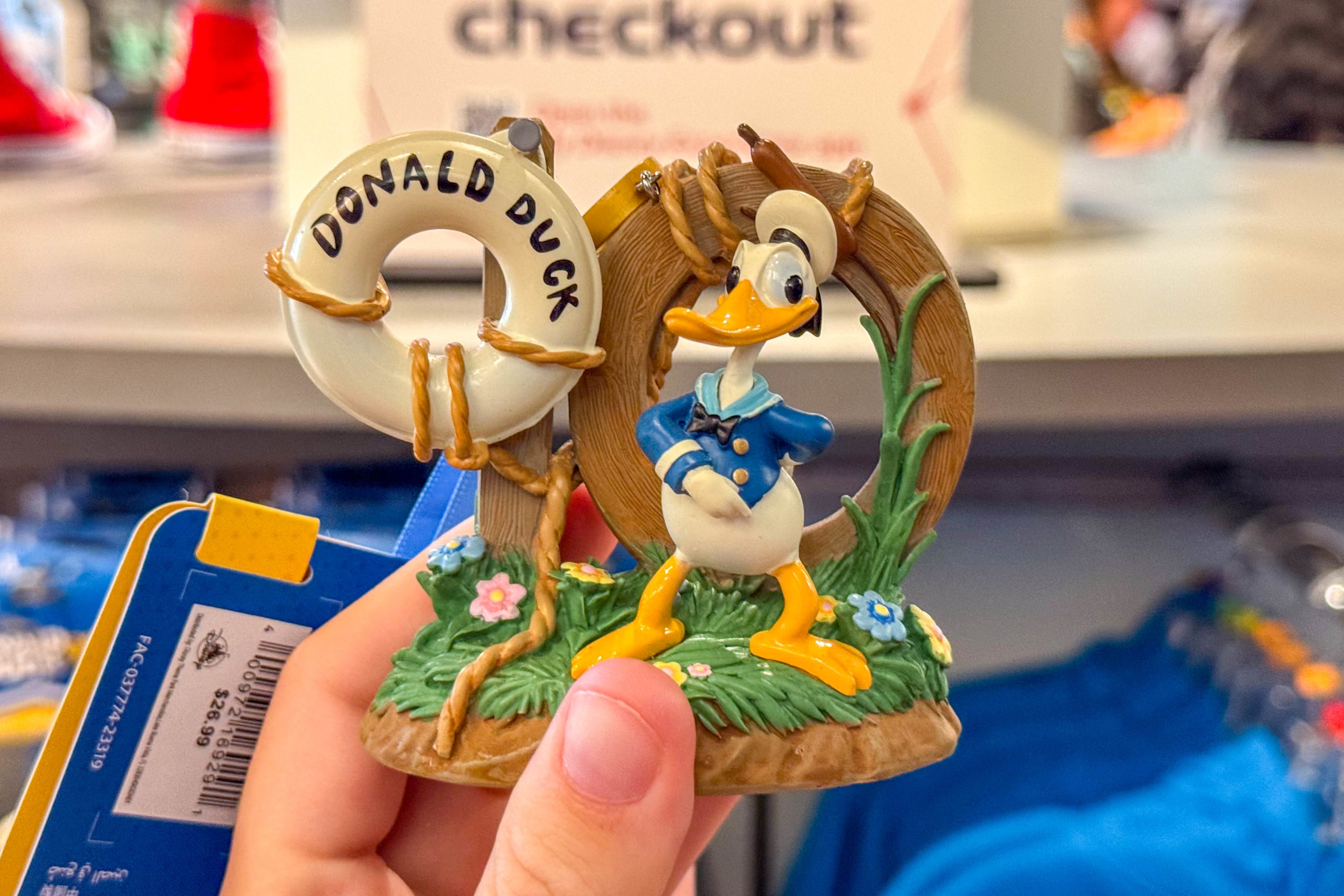 Donald Duck Ornament