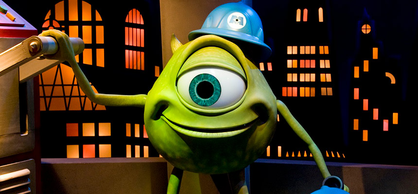 Monsters Inc. ride and go seek