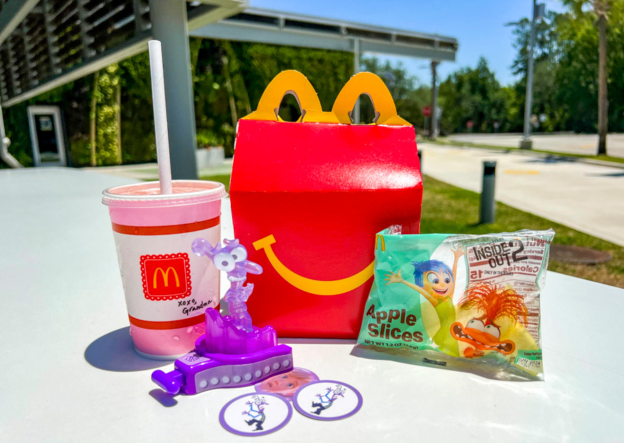 Disney World McDonalds Inside Out 2 Toys Happy Meal
