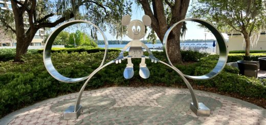 Disney's Contemporary Resort Steel Mickey