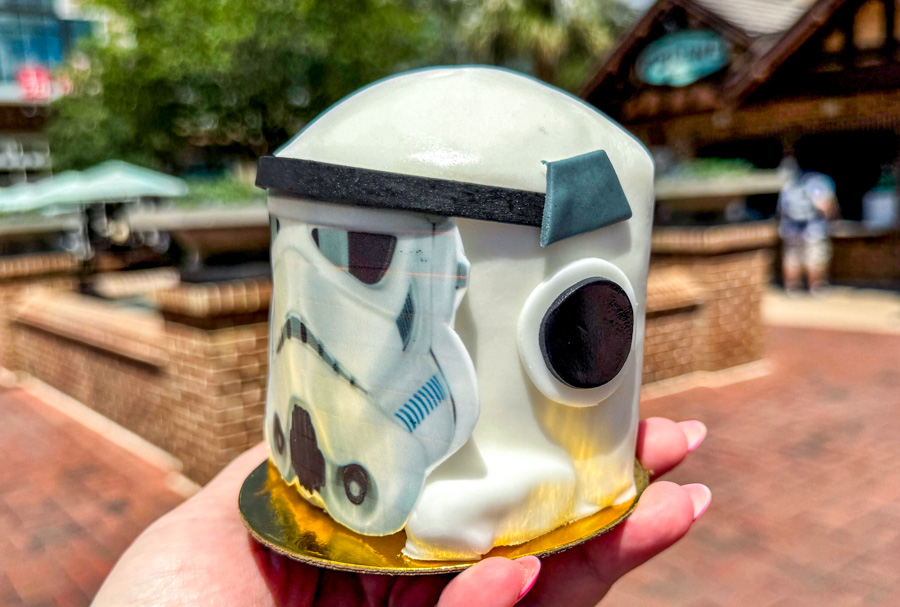 May the 4th Storm Trooper Petit Cake Amorette's Patisserie Disney Springs