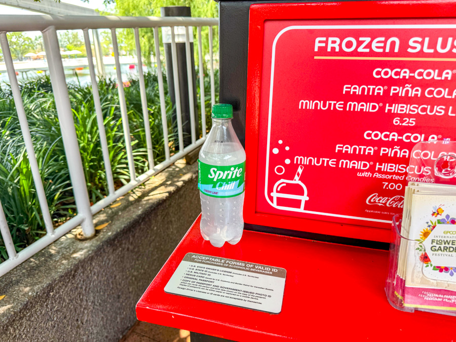 Sprite Chill Refreshment Station EPCOT