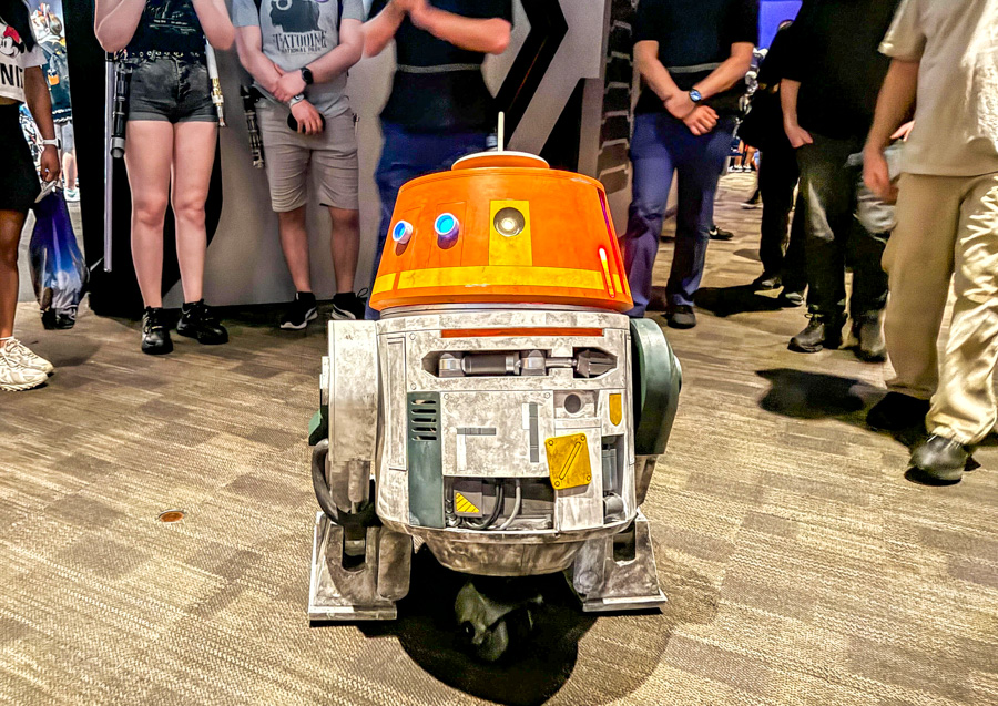 Star Wars May the 4th Chopper Launch Bay Droid