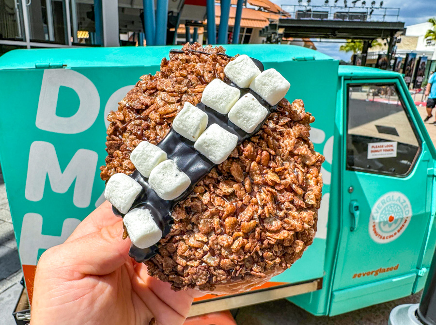 Star Wars May the 4th Disney Springs Everglazed Donuts Co-pilot Donut