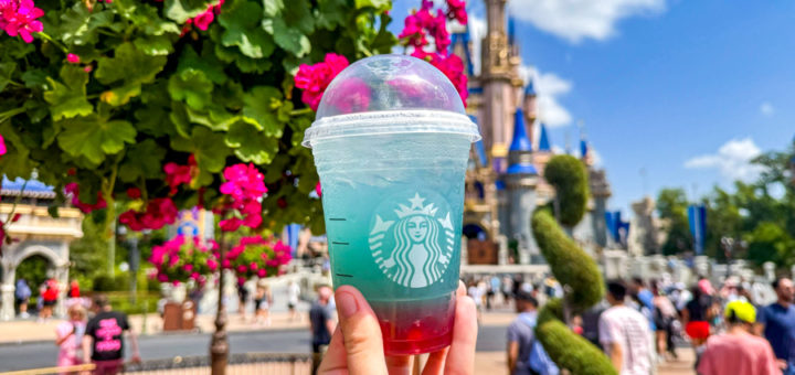 Starbucks Disney Summer Skies Berry Refresher with Lemonade Summer Drinks