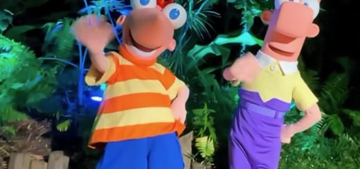Phineas & Ferb Meet-and-Greet at H20 Glow Nights at Disney's