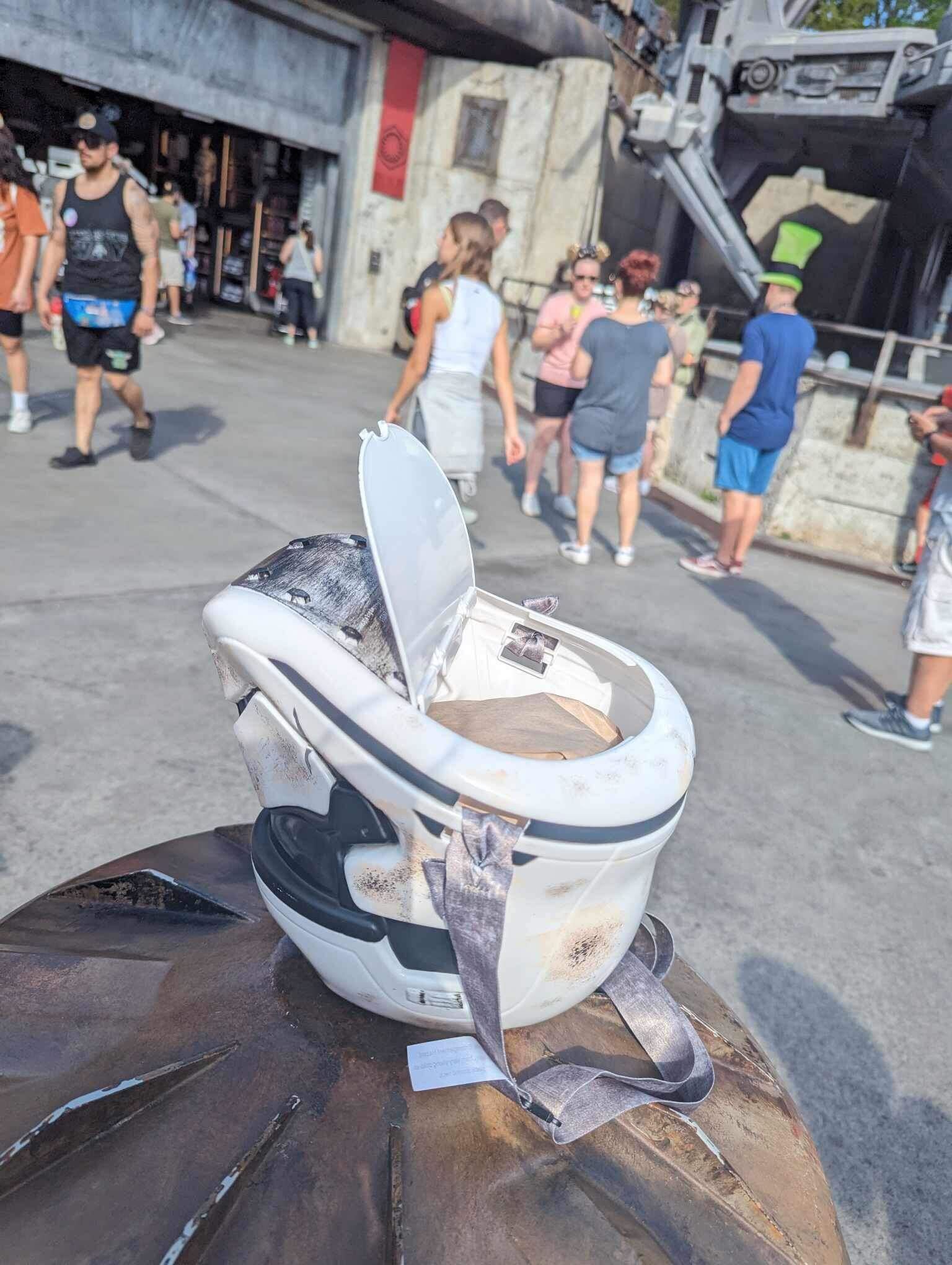 storm trooper helmet popcorn bucket
