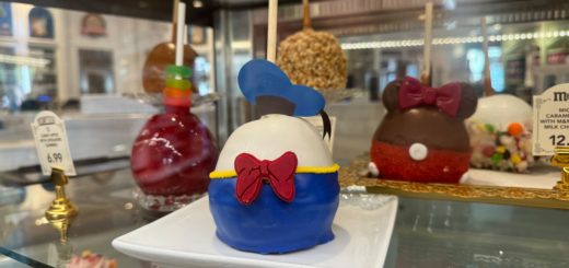 Donald Duck Candy Apple