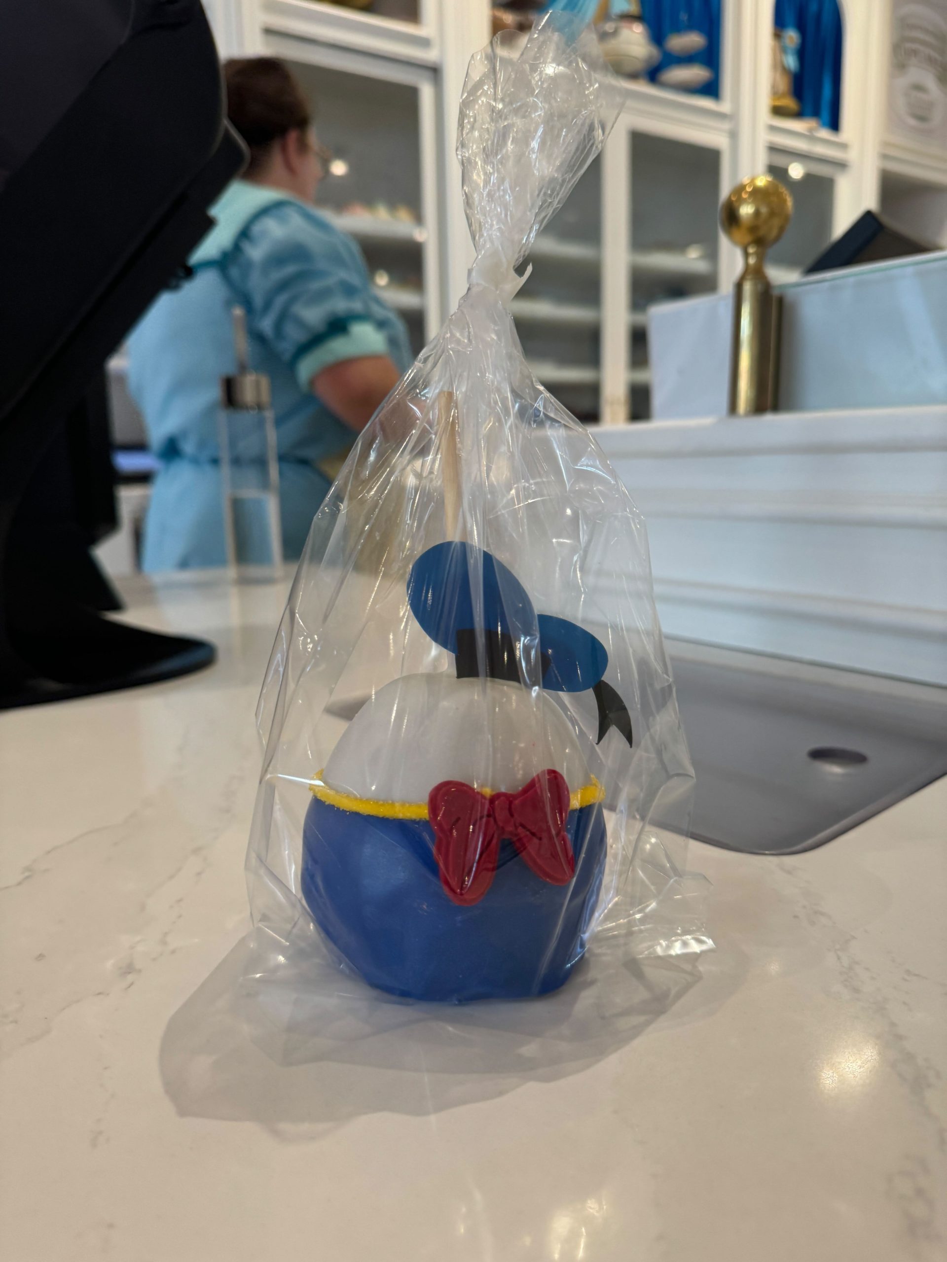 Donald Duck Candy Apple