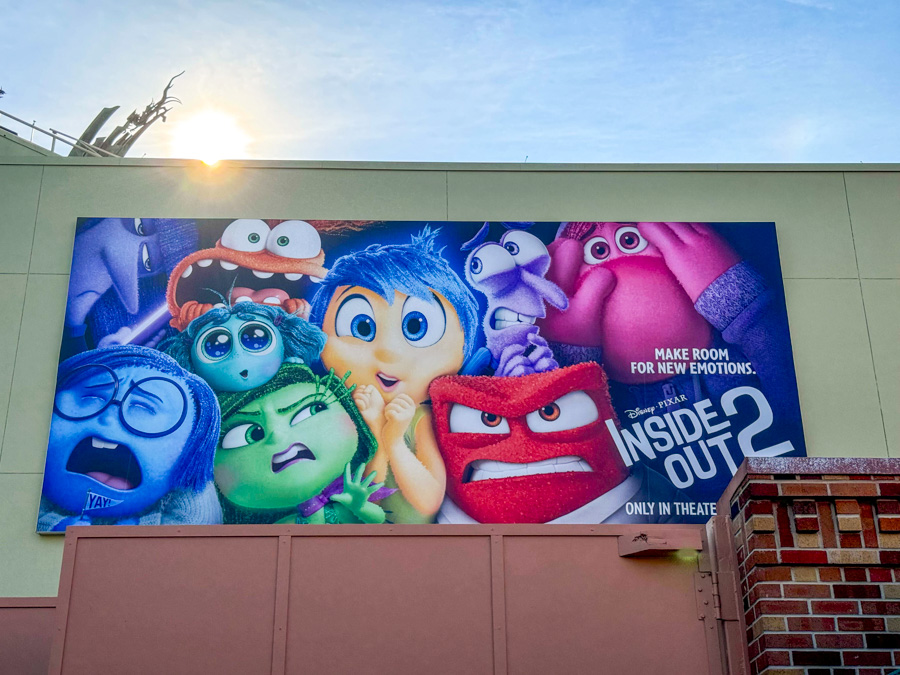 Joy Meet and Greet Hollywood Studios Pixar Plaza Inside Out 2