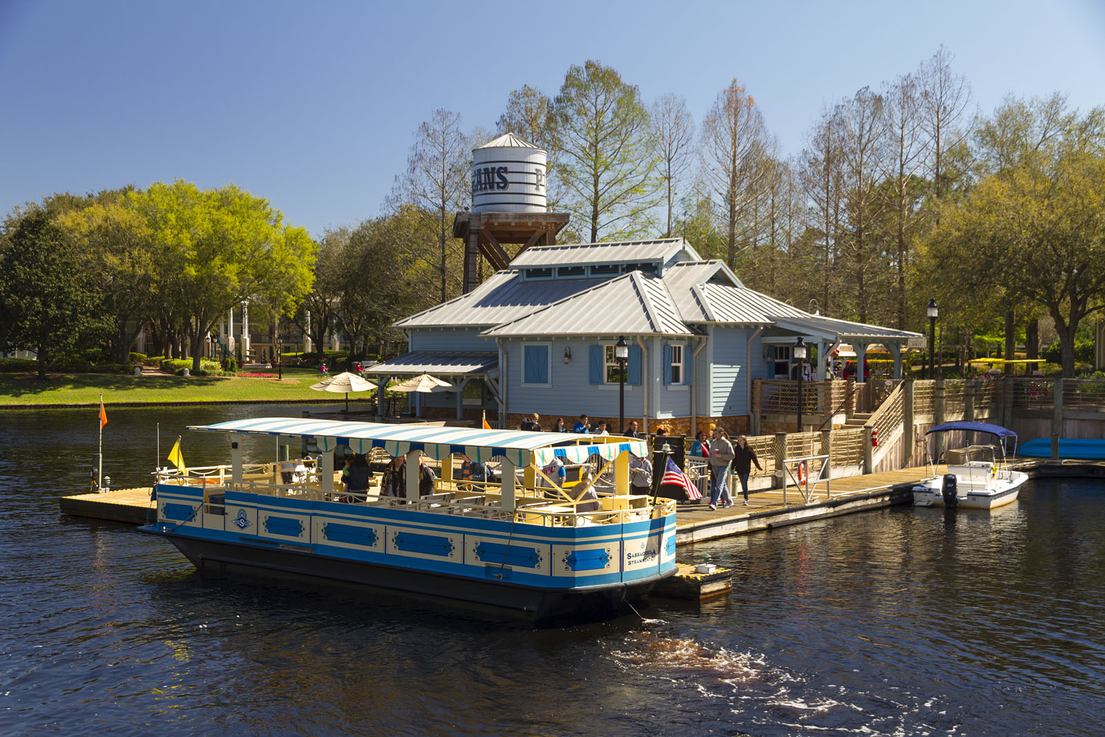 Boat Dock at Disney's Port Orleans Riverside