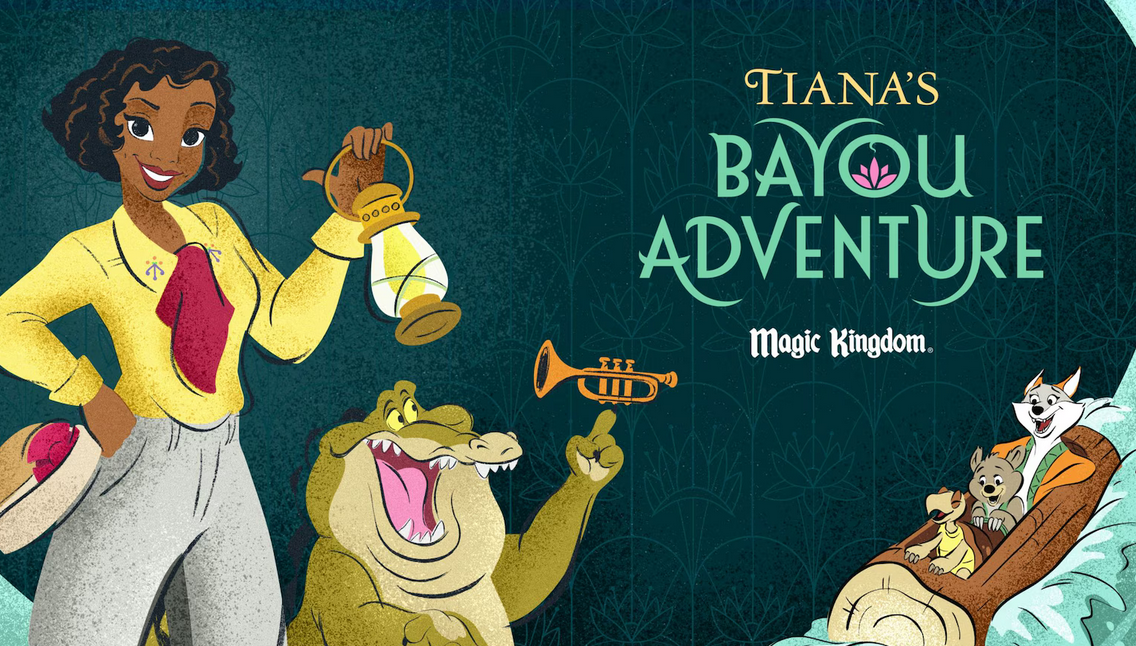 Tiana's Bayou Adventure website