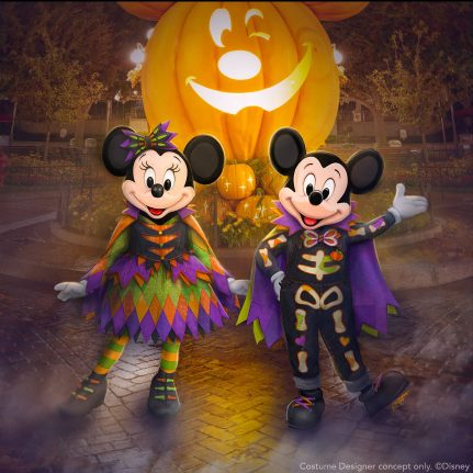 Disneyland Resort Halloween 2024 mickey minnie