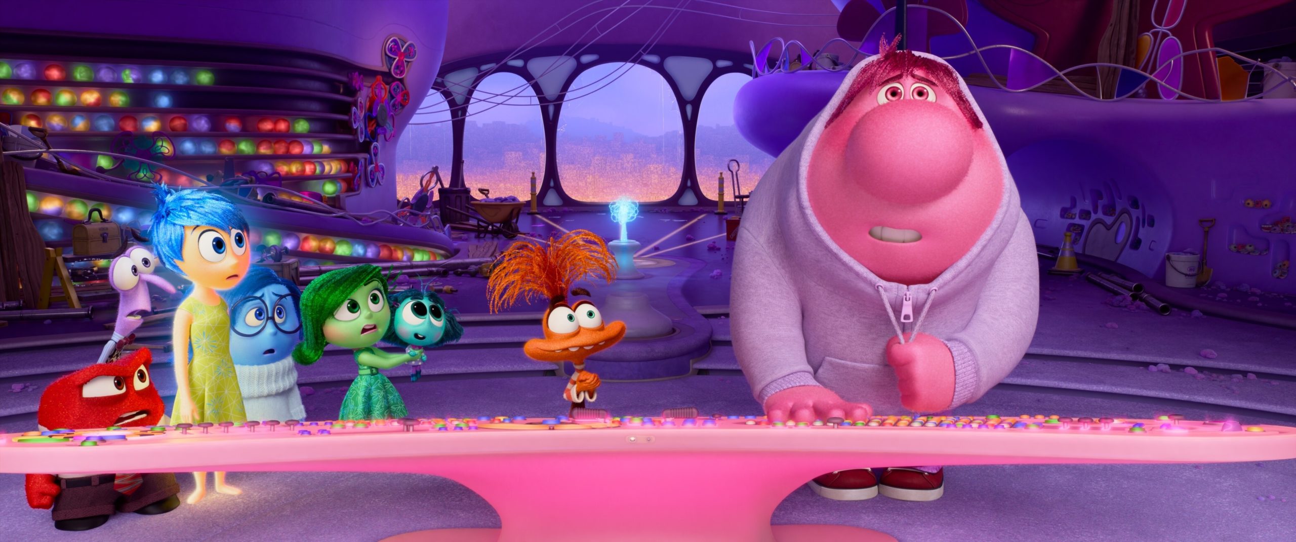 Embarrassment takes the wheel in Inside Out 2.