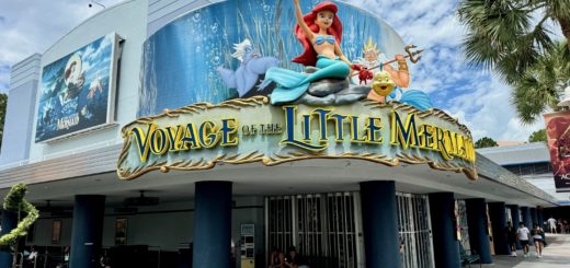 "The Little Mermaid - A Musical Adventure' Construction in Disney's Hollywood Studios