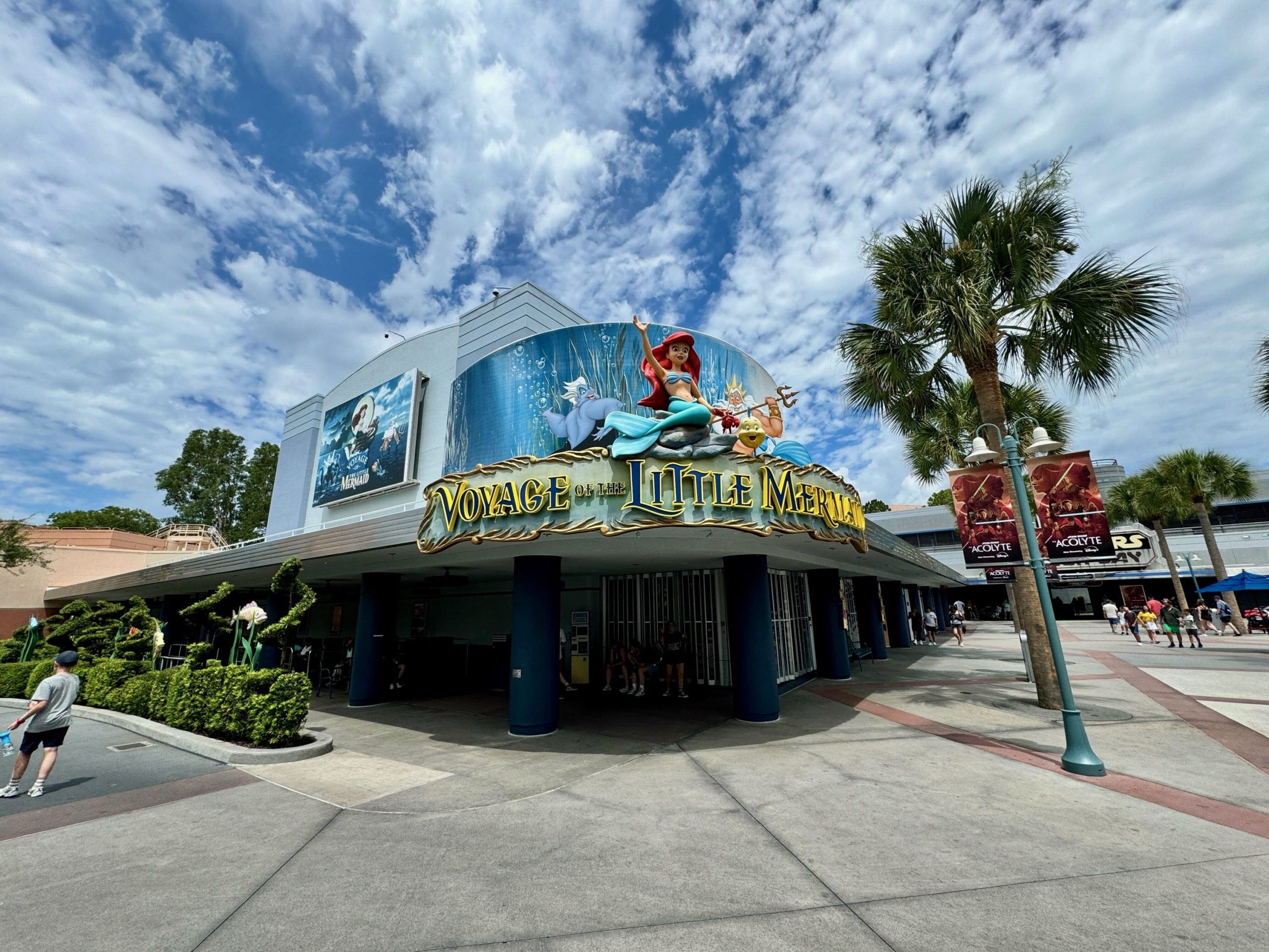 "The Little Mermaid - A Musical Adventure' Construction in Disney's Hollywood Studios