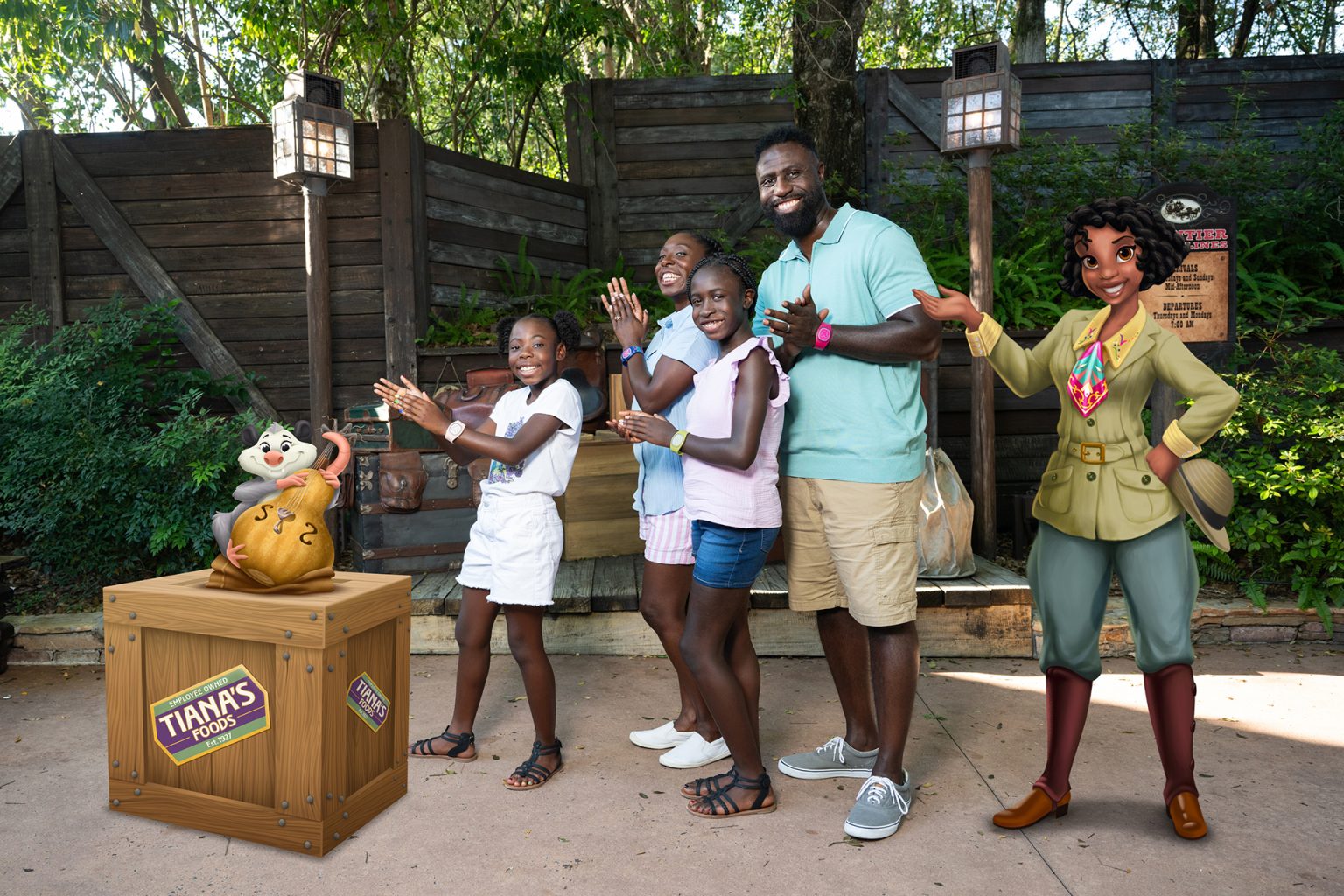 New PhotoPass Opportunities at Tiana's Bayou Adventure