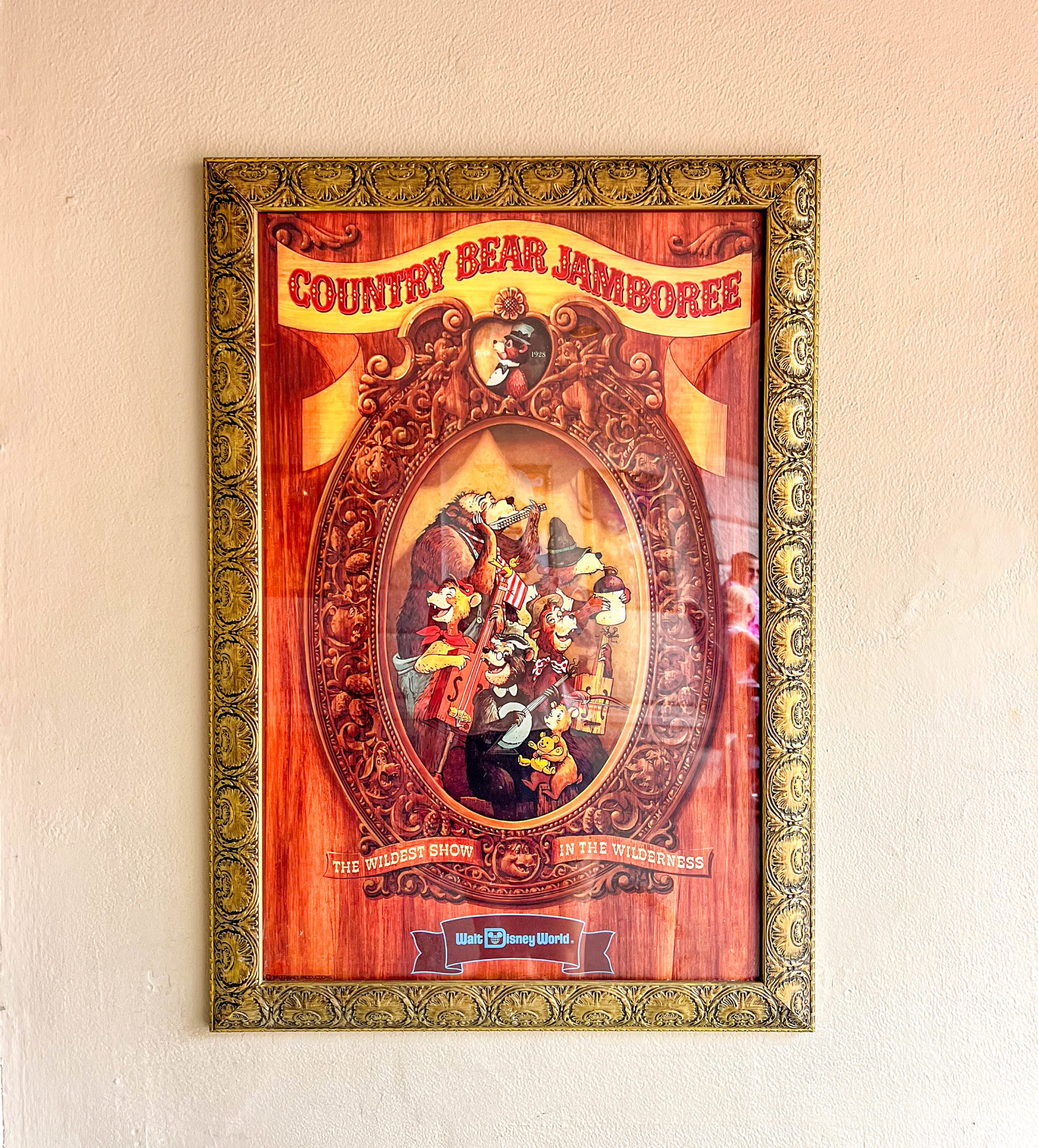 Old Country Bear Jamboree attraction poster