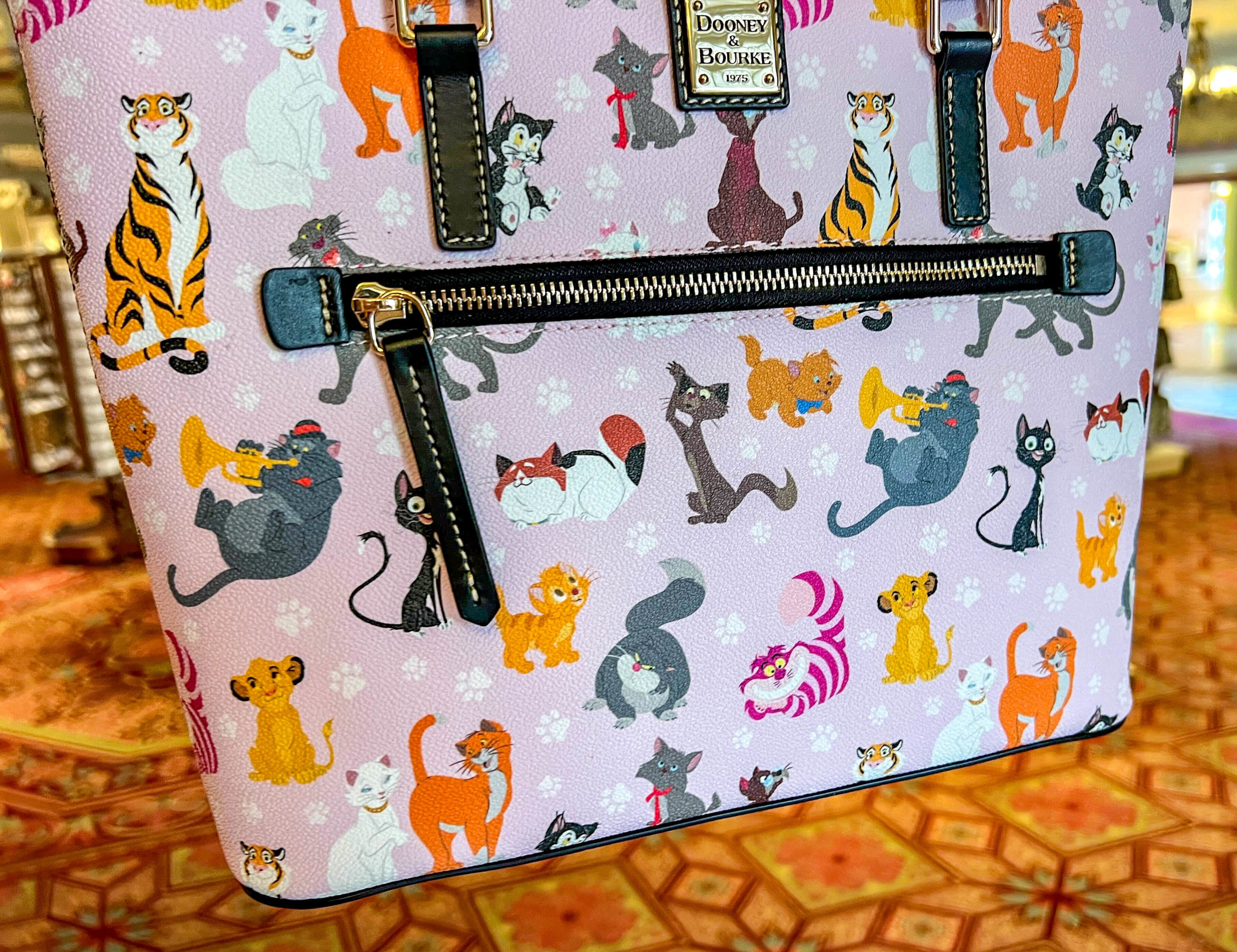 Disney Dooney & Bourke Cats Tote Bag