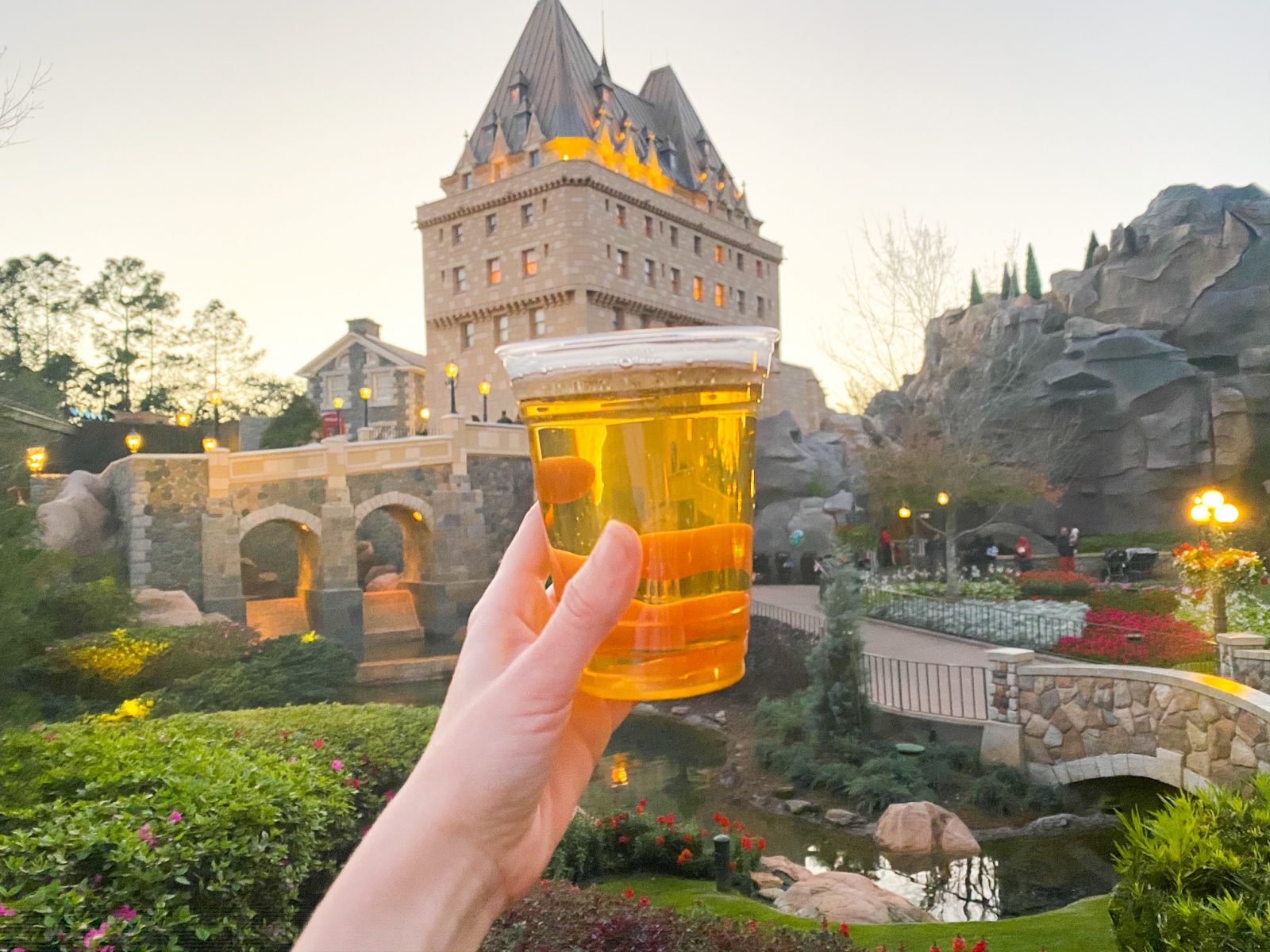 Canada Pavilion Beer at EPCOT